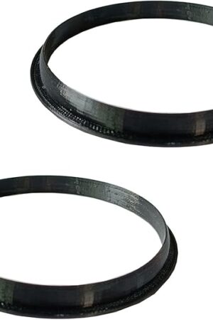2Pcs Cordless Vacuum Gasket for Wyze Cordless Vacuum, Gasket Replacement Ring Replacement for Wyze,Black