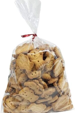 Brandon 100 Pcs 10 in x 6 in Clear Cello Cellophane Treat Bags