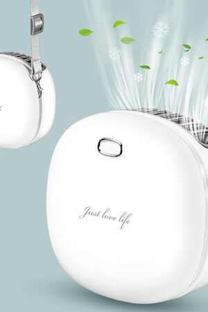 BINWO Mini Handheld Fan necklace fan Personal Portable Fan