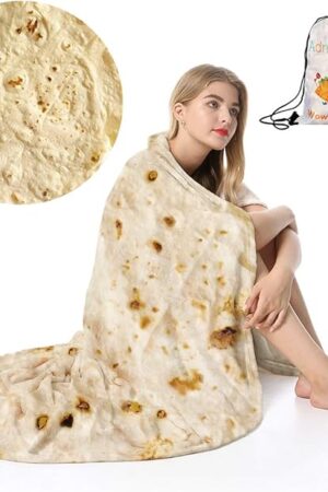 Admitrack Tortilla Blanket Round Double Sided