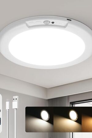 Ceiling Light Motion Sensor 3 Colors Dimmable LED