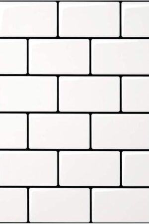 Art3d Peel and Stick Backsplash for Kitchen White Subway (10 Tiles, Thicker Design)