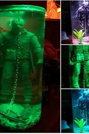 Action Figure Water Lamp Part 6 Lives Final Decorative Table Lamp