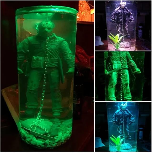 Action Figure Water Lamp Part 6 Lives Final Decorative Table Lamp