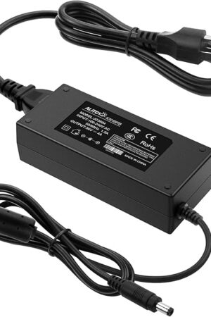 ALITOVE 36V Power Supply 4A 144W AC/DC Adapter 100~240V AC to DC 36 Volt 4 Amp Converter 36 vdc 4A 3.5A 3A 2A Transformer with 5.5mmx 2.5mm Plug for LED Lights Inkjet Printer Laser Engraver