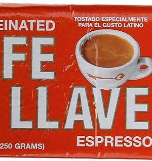 Decaf Cafe La Llave 8.8 Oz Ground Brick