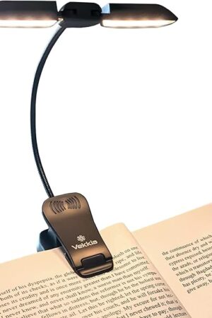 Vekkia 14 LED Rechargeable Book Light 3 Color Temperatures