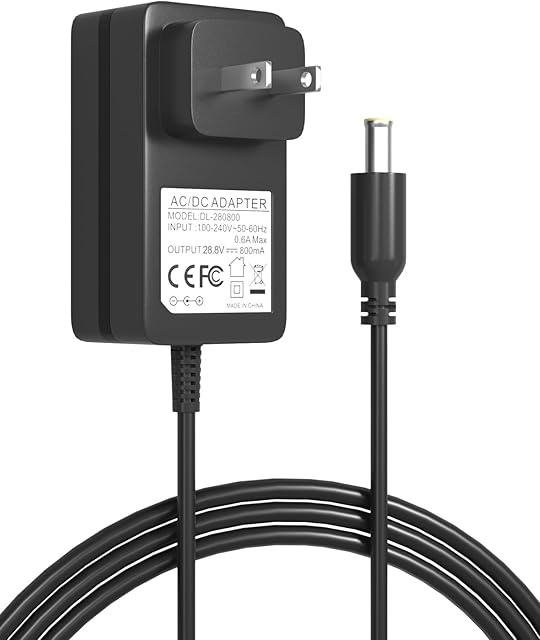 28.8V Cordless Vacuum Charger for Shark Vertex IZ440H IZ462H IZ483H IZ482H IZ662H IZ862H IZ441HBRN IZ682H IZ683H IZ662H IZ642H IZ882H IZ864H IZ863H IZ842H IZ841H IZ840H Shark DK33-288080H-U AC Adapter