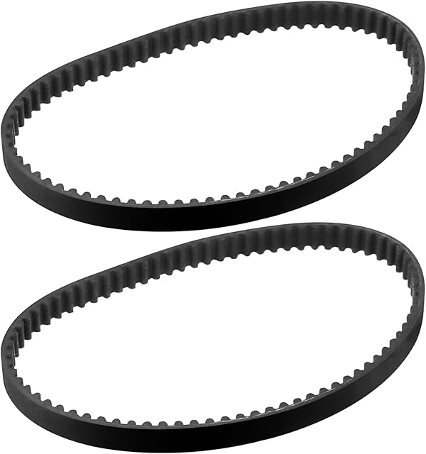 3M-231-6 Belt Repalcement for Shark Fits for NV500 NV500C NV500CO NV500Q UV540 UV500WM UV541CCO UV550 Series Lift-Away Vacuums Replaces 231-3GT-6 or HTD 231-3M, 2-Pack