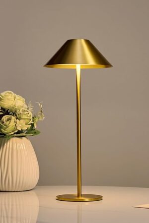 Bojim Rechargeable Cordless Table Lamp Battery Operated Touch Lamps 3 Color Dimming
