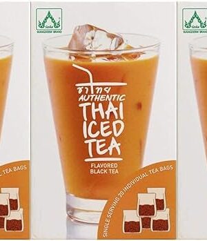 Authentic Thai Iced Tea Flavored Black Tea - Pack of 3