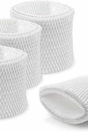 WF2 Humidifier Filter for Kaz Vicks - V3100 V3500 V3700 V3800 V3900 3020 Series, Protec PWF2 VEV400 Cool Mist Vaporizer Humidifiers (Pack of 4) White