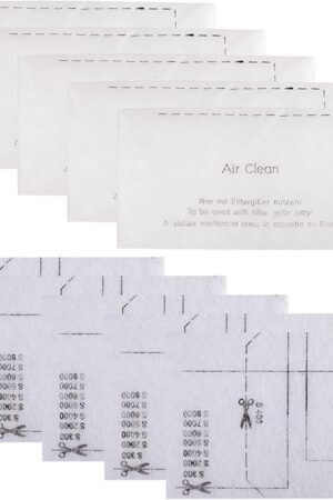 Yingti 5 Pack AirClean Filters and Motor Protection Filters Replacement for Miele Vacuum Compact C1 C2 C3, S241 S290 S300i S500 S700 S2 S4 S6 S5 S8 Series