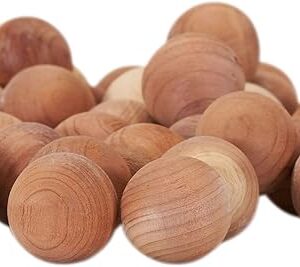 CedarFresh 17840-1 Red Cedar Wood Balls | Freshen and Protect Closets | 48-Pack