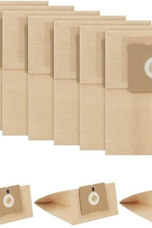 10 PCS 4122 Replacement Vacuum Bags for Bissell 4122, 2154, 2154A, 2154W, 2154C, 1668, 1668C, 1668W, Zing Canister Vacuum Cleaner Parts, #2138425, 213-8425