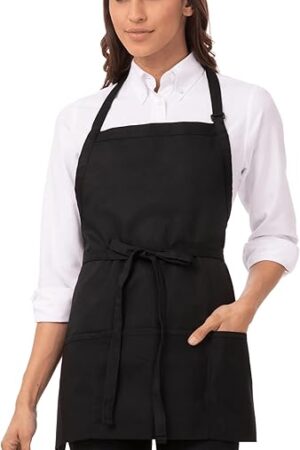 Chef Works Unisex Three Pocket Apron