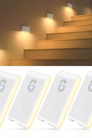 WILLED Stair Lights Warm White 4-Pack