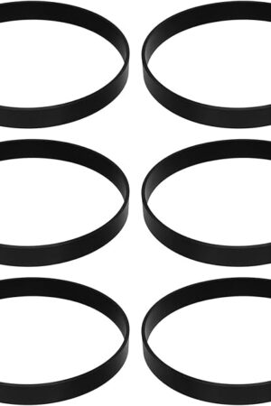 6 Pack Bissell Belt Replacement for 7/9/10 (p/n 3031120), Compatible with Powerlifter, Swivel, Pet, Powerforce, Helix, Cleanview Vacuums