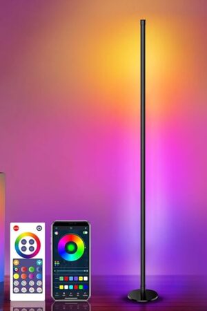 2 in 1 Dimmable Floor Lamp Smart Corner LED Floor Lamp