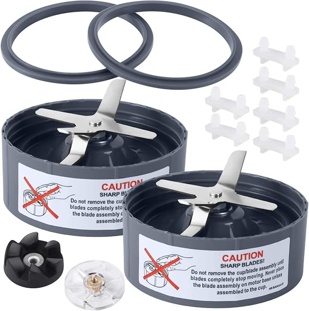 2-pack NutriBullet Replacement Parts Extractor Blade Fits NutriBullet 600w Pro 900w Blender