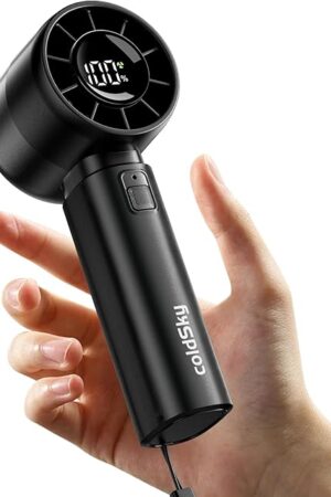 coldSky Portable Handheld Turbo Fan Personal Fan Small Fans