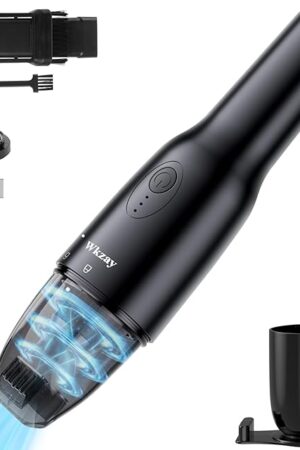 Cordless Handheld Vacuum Cleaner - 16000 Pa Suction and Brushless Motor for Rechargeable Lightweight and Portable Cleaning in Home