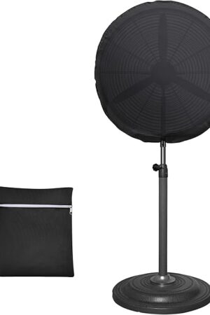 VEGARD Industrial Fan Cover, Outdoor Fan Cover, Heavy Duty Waterproof&Dustproof Cover for 24" Wall Mount Fan, Pedestal Fan and Outdoor Fans,Suitable for indoor and outdoor