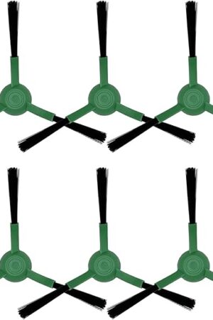 6 Pack Replacement Side Brushes Compatible with Roomba 405/205/105/Combo/Vac Essential Series, Edge-Sweeping Brushes for Q0120 Y0140 Q0520 Q011 Y0110 Robot Vacuum Cleaner
