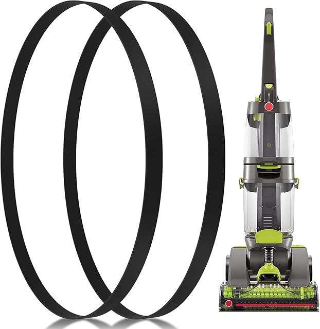 440005536 Replacement Belts for Hoover Dual Power Max Carpet Vacuum Cleaner FH51000,FH51001,FH51002,FH51010,FH54010,FH51000RM,FH51000NC,FH51001,FH54000 Easy to Install,Durability(Pack of 2)