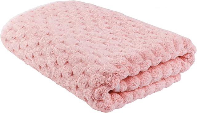 Bath Towel Large,55 x 27 Inches,Ultra Soft and Breathable Bathroom Towel, Lint-Free, Quick Dry,Skin-Friendly and Lightweight,Perfect for Bathroom, Shower, Gym and Beach,Pink