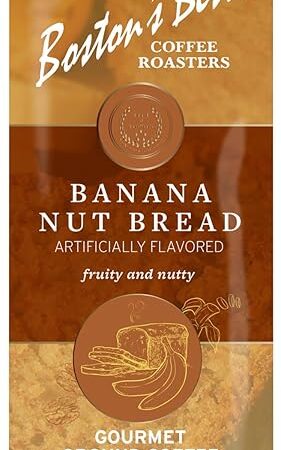 Boston’s Best Coffee - Banana Nut Bread Flavored Coffee, Delicious Gourmet Premium Ground Coffee, 11 oz. / 311 g Bag