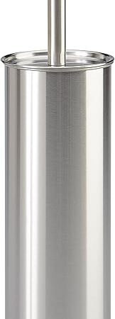 Bath Bliss Stainless Steel, Rust Resistant, Heavy Duty Toilet-Brushes, 1 Pack, Satin