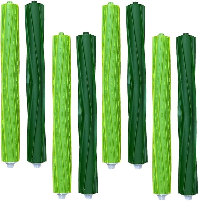 4 Set Multi-Surface Rubber Brushes,Replacement Parts Fit for iRobot Roomba s9 (9150) s9+ s9 Plus (9550) s Series Vacuum Cleaner