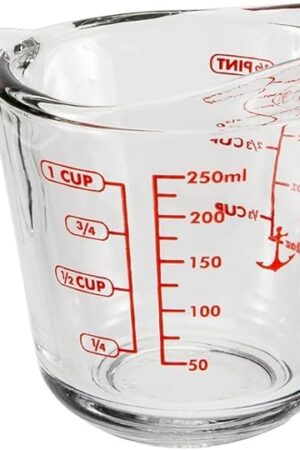 Anchor Hocking Glass 8 oz Measuring Cup