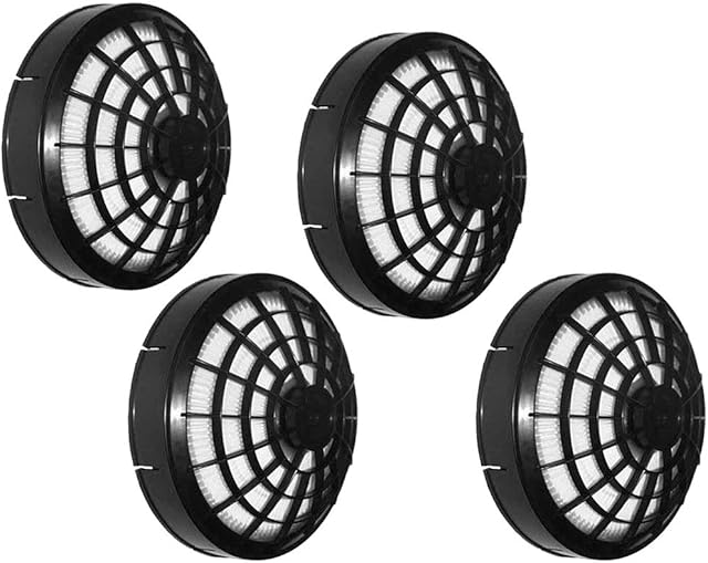 EnviroCare Replacement HEPA Dome Vacuum Filters Made to Fit ProTeam Backpacks, Tristar Compact Canisters, Air Storm, Sandia Backpacks 4 Filters