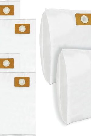 6 Pack HEPA Replacement Bags for OVO & Nadair Central Vacuum, 22.5L/5.8 Gal Disposable Central Vacuum Bags for OVO-700ST-35H, Nadair 700-AL-32 & More - Triple Layer Filtration & Leak - Proof Design