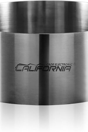 CALIFORNIA CADE ELECTRONIC Cake Ring, 8 Inch Cake Rings for Baking, 20CM Fixed Round Stainless Steel Cake Mold - Cake Baking Supplies