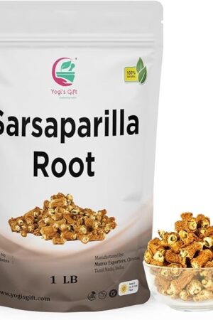 Yogi's Gift Sarsaparilla Root Whole 1 LB, Indian Sarsaparilla | Hemidesmus indicus | Natural Herb