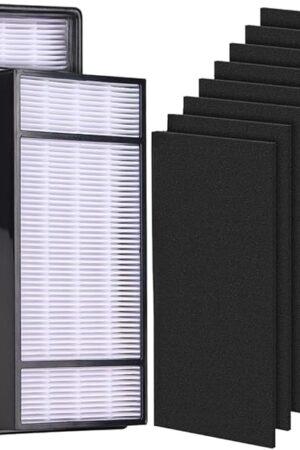 Air Purifier Filters for Honeywell HRF-H1 HRF-H2 HPA050 HPA060 HPA150 HPA160 HHT055 HHT155 Series Air Purifiers - Performance Plus Filter Replacement - 2 Filter and 8 Carbon Filters