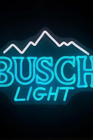 Beer Themed LED Neon Sign - Adjustable Brightness Wall Decor - Ideal for Man Cave, Bar, Pub - 16.5" x 12.2"