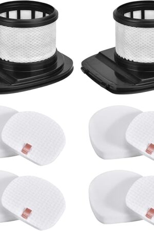 WZ240 filter replacement for Shark Pet Cordless Stick Vacuum WZ250 WZ140 IX140 IX142 IZ140 IZ142 IZ242 UZ145 UZ155 Part, 2 Post-motor+ 4 Foam& Felt Filters, replace to part #616FJ140& 617FJ140