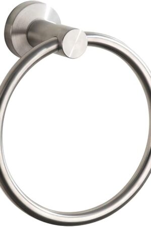 BGL Towel Ring Brushed Nickel, Bath Hand Towel Ring Stainless Steel Round Towel Holder for Bathroom