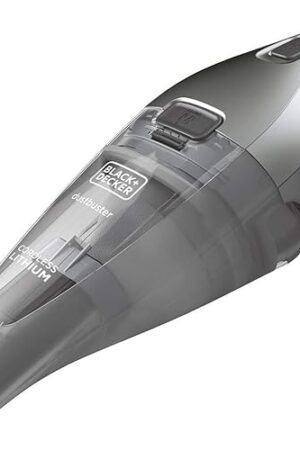 BLACK+DECKER dustbuster Handheld Vacuum, 8V Cordless, Hand Vacuum for Quick Cleanup with Crevice Tool and Washable Filter (HNVC220BCZ01)