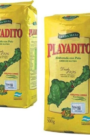 Yerba Mate Playadito 500gm Two Pack