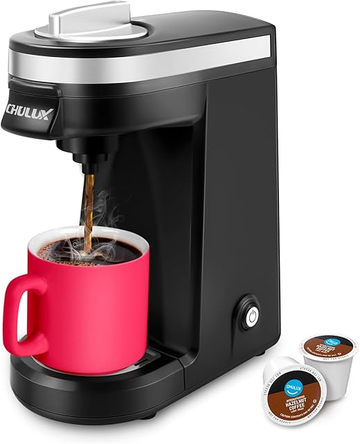 CHULUX Single Serve Coffee Maker Single Cup Coffee Machine
