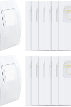 14 Pack Style 7 Vacuum Bags for Bissell Powerforce 1739 1398 3525R 71Y7 Power Glide 3545 35452 for Cleanview 20191 20193 Bagged Pet Upright Vacuums Cleaner, Style 7 Replacement Vacuum Bag, Part #32120