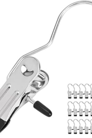 24 Pack Hanger Clips, Multi Function Clip Hooks, Laundry Hanging Hooks Clips, Clothes Clips, Closet Hangers, Boot Clips, Sock Clips, Hat Clips, Glove Clips, Trouser Clips, Towel Pins