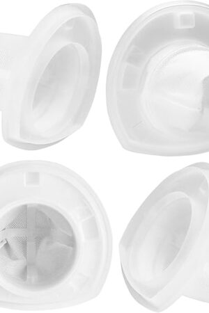 4 Pack Replacement Filter Compatible with Black & Decker Power Tools VF110 Dustbuster Cordless Vacuum CHV1410L CHV9610 CHV1210 CHV1510 CHV1410 CHV1410B BDH2000L Part 90558113-01