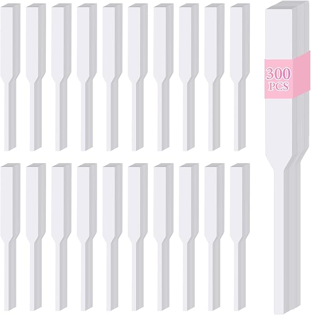300P Perfume Tester Strips, Disposable Fragrance Tester Strips, Paper Scent Strips for Essential Oils, Fragrances, Diffuser, Aromatherapy Testing