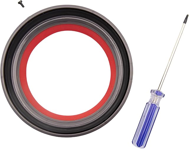 Dust Bin Top Fixed Sealing Ring Replacement for Dyson V10 SV12 Cyclone Vacuum Cleaner, Dirt Cup Bucket Tank Can Sealer Parts Accessories
